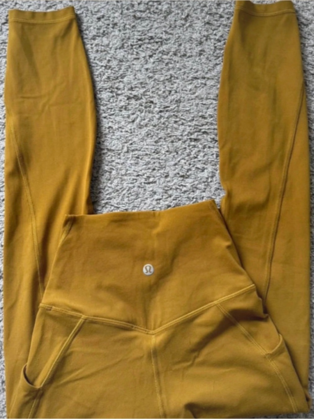 lululemon athletica High-Rise Mustard Yellow Leggings